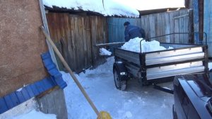 Самодельный трактор - зверь. Техника для деревни.