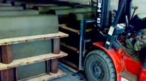 Загрузка Бордюра в пропарочную камеру