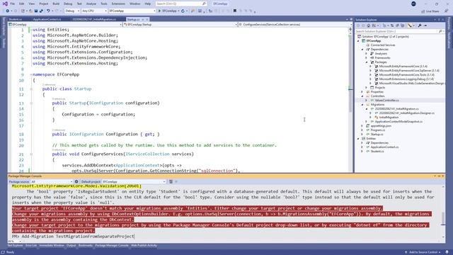 Migrations and Seed Data in Entity Framework Core
