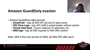 #HITB2021AMS COMMSEC D2 - AWS GuardDuty: Post-DNS Era Covert Channel For C&C - Sze Siong Teo