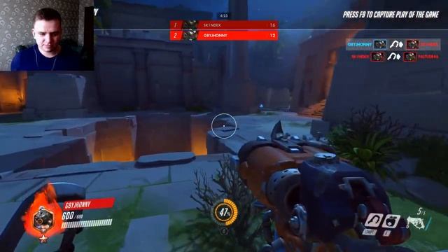 Стрим - Overwatch - Воскресные игры с подписчиками возвращаются смотреть онлайн