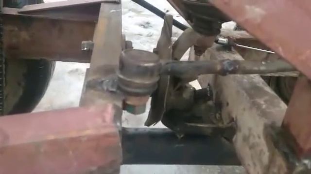 Обзор минитрактора переломка из мотоблока