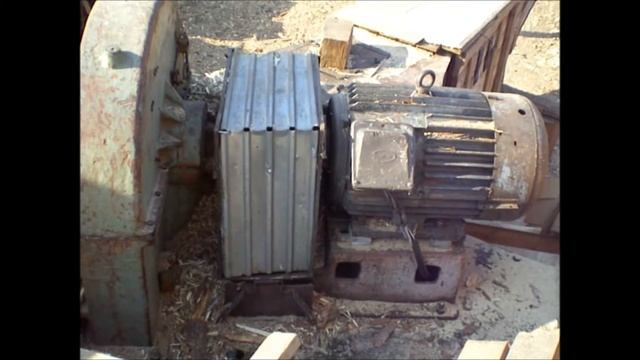 Запуск мощного электродвигателя (рубительная машина) смотреть онлайн