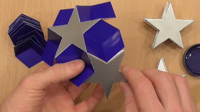 №2 Как сделать додекадодекаэдр, How to make dodecadodecahedron смотреть онлайн