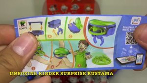 Распаковка Киндер Сюрпризов из серии Киндерино Профессии 2016 Года! New Kinder 2016