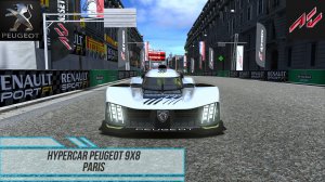 Hypercar Peugeot 9x8 - Paris | Assetto corsa.mp4