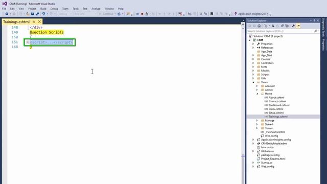 ASP.Net MVC - Including scripts in view when using Layout