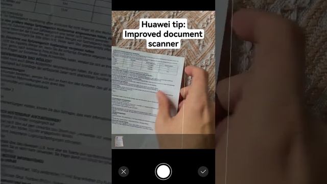 #Huawei Tip: Improved document scanner #mate60pro