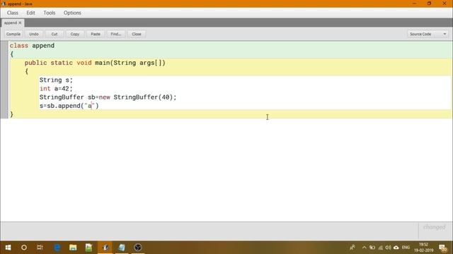 Append In String - Core Java || With BlueJ смотреть онлайн