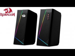 REDRAGON ANVIL RGB - ИГРОВЫЕ КОЛОНКИ С ПОДСВЕТКОЙ!