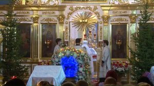 Рождество Христово, ночное богослужение.