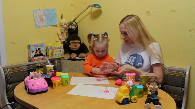 Развивающие видео для детей!Лепка!Занятия с Кирой! смотреть онлайн