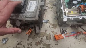 OBC replacement . Error code P1A12 , P0A09. iOn, imiev, C-zero. English subtitles by Google :)