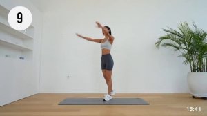 FULL BODY FAT LOSS in 14 Days- 30 MIN Non-stop Standing Workout - No Jumping, No Squats, No Lunges