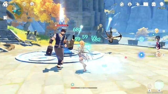 Genshin Impact - Tianqiu Valley Tower Climbing Puzzle