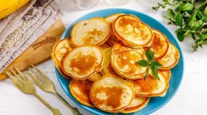 Оладьи с кунжутом