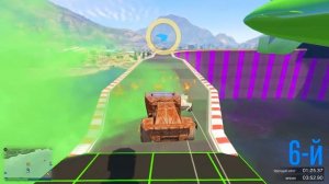 СУМАСШЕДШИЕ ГОНКИ НА САМОЙ ПЛОСКОЙ МАШИНЕ РАМПЕ С НЕВЕРОЯТНЫМИ ДЫРКАМИ И ТРУБАМИ В GTA 5 ONLINE