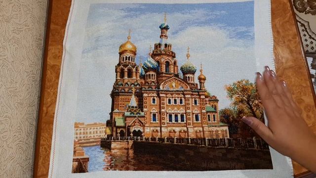 RIOLIS - Санкт-Петербург. Храм Спаса-на-Крови. Готовая работа.