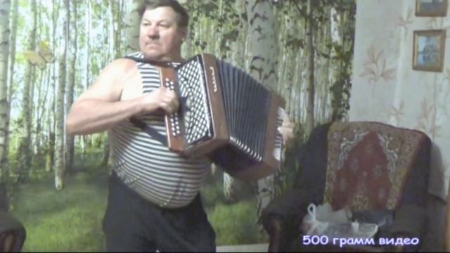 Russian Music.Цыганочка,забористая игра на гармошке