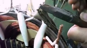 Перемотка статора электродвигателя. Часть 2.