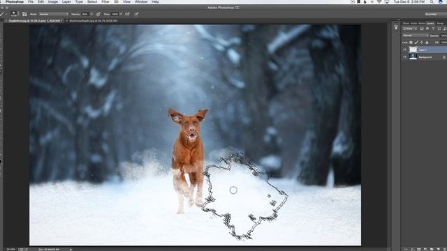 How To Add Realistic Snow in Photoshop смотреть онлайн