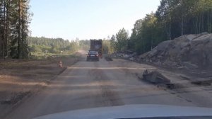 Выборг-Светогорск. Ремонт дороги. 21.07.2019