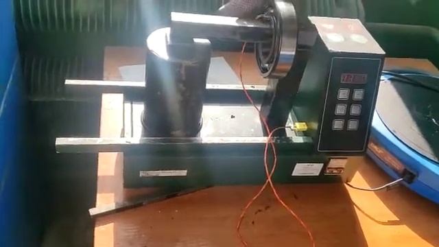 Контроль температуры детали с помощью датчика от нагревателя ИНП-3 на нагревателе Baltech HI-1630 смотреть онлайн