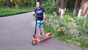 самокат из гироскутера своими руками обзор проекта