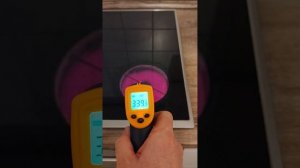 До какой температуры нагревается поверхность электроплиты?