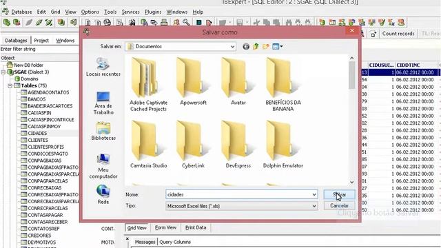 Exportar dados db Firebird e Interbase para TEXTO txt com IbExpert Exportaçao bd Delphi смотреть онлайн