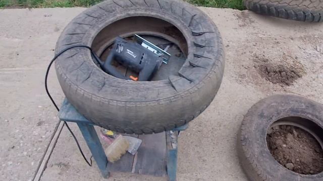 вторая жизнь покрышки клумба 1 ч смотреть онлайн