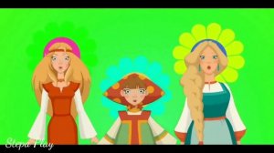 Три богатыря, просто улетные танцы на балу бабы Яги