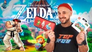 ИГРАЮ В ZELDA И STREET FIGHTER 2 НА NINTENDO SWITCH! ОБЗОР ЧЕХЛА POKEMON И ГЕЙМПАДА MARIO ОТ HORI!
