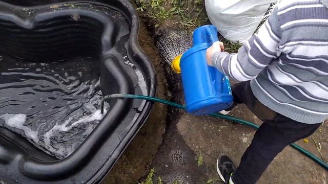 Установка декоративного пруда смотреть онлайн