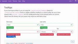 Tooltips For Form Validation,Lec-60|Bootstrap4 tutorials for beginners in Urdu/Hindi|