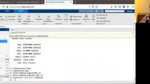 how to save a csv file from online Matlab and download it to your computer