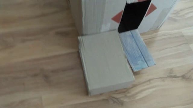 Домик из картона для кота \ Дом для треугольно-ушастого питомца КОТА своими руками! Котик счастлив!