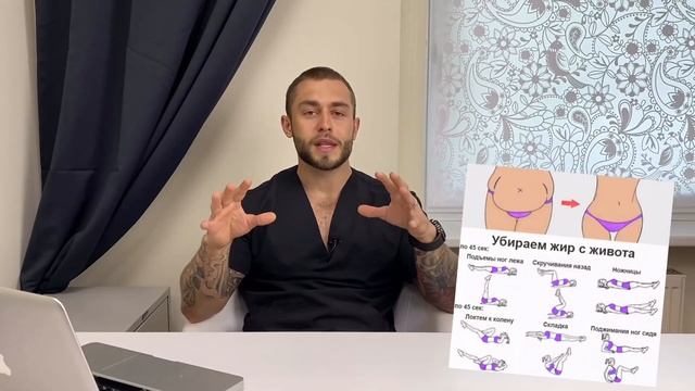 КАК УБРАТЬ ЖИВОТ ЗА ОДИН ДЕНЬ?