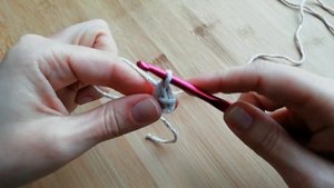 Жемчужный шнур. Шнур гусеничка. Вязание крючком.