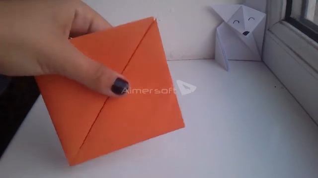 Оригами лиса смотреть онлайн