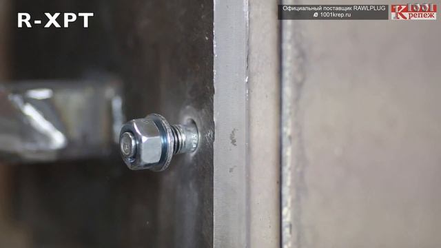 Клиновой анкер RAWLPLUG R-XPT из оцинкованной стали смотреть онлайн