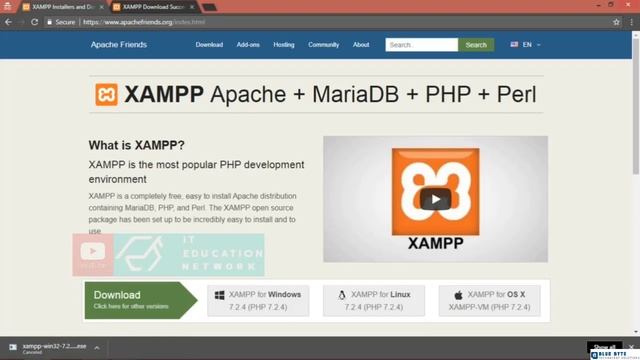 Ecommerce Website With PHP & MySql - 04 - Installing XAMPP - Windows users