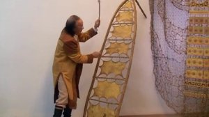 Якутские музыкальные инструменты. Игра на талба табык