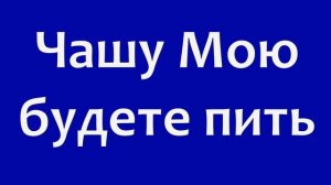 "Чашу Мою будете пить" Слизовский В.П.