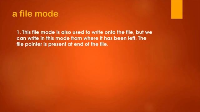 Different file modes in python || file handling basics