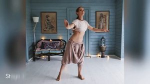 TRIBAL FUSION COMBO FOR LEVEL 2 || трайбл урок, связка для продолжающих, хореография Агапии Савицко