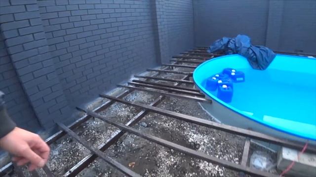 Монтаж основания под террасную доску из ДПК смотреть онлайн