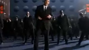 Men in black dance