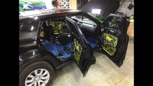 Полная шумоизоляция Range Rover Evoque