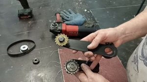 Свежеизготовленнный комплект насадок на УШМ.